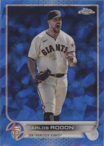 2022 Topps Chrome Update Series Sapphire Edition - Carlos Rodon #US86