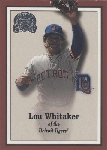 2000 Fleer Greats of the Game - Lou Whitaker #13