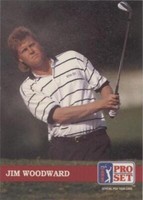1992 Pro Set Golf - Jim Woodward #134