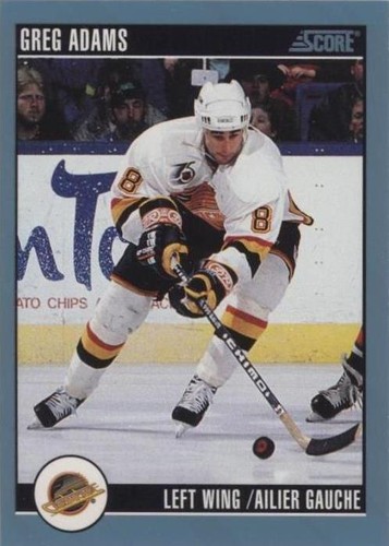 1992-93 Score Canadian - Greg Adams #146