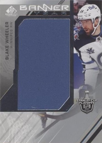 2021-22 Upper Deck SP Game Used - Blake Wheeler #BYSC-BW
