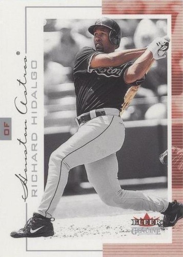 2001 Fleer Genuine - Richard Hidalgo #34