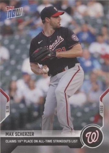 2021 Topps Now - Max Scherzer #236