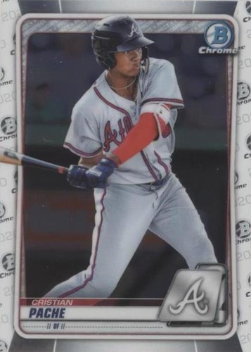 2020 Bowman Chrome - Cristian Pache #BCP-201