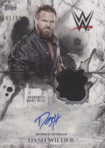 2018 Topps WWE Undisputed - Dash Wilder #UAR-DW