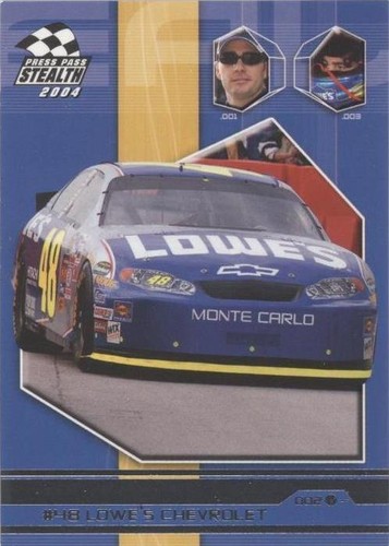 2004 Press Pass Stealth - Jimmie Johnson #8