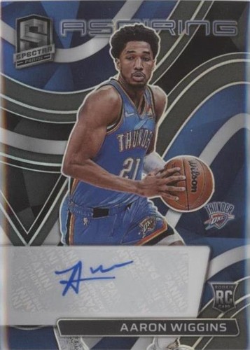 2021-22 Panini Spectra - Aaron Wiggins #AA-AWG