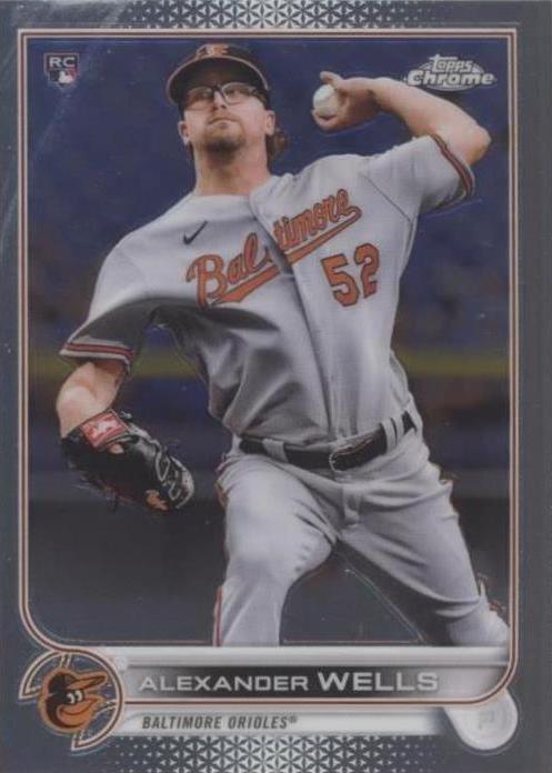 2022 Topps Chrome - Alex Wells #49