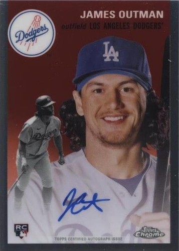 2023 Topps Chrome Platinum Anniversary - James Outman #CPA-JO