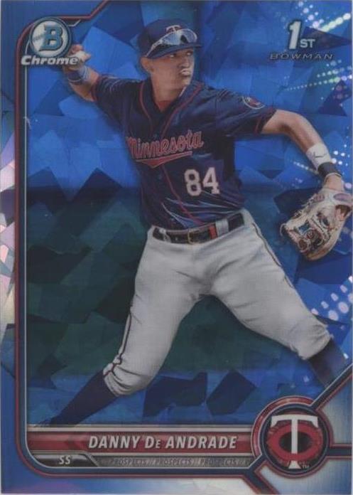 2022 Bowman Chrome Sapphire Edition - Danny De Andrade #BCP-156
