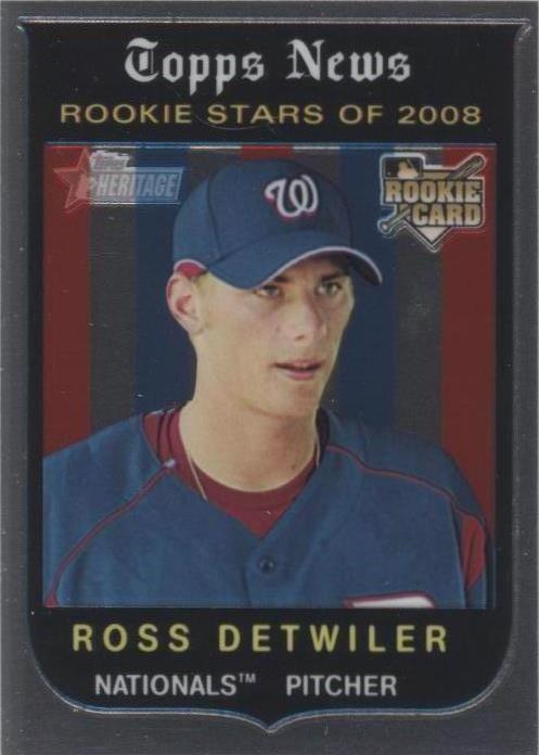 2008 Topps Heritage - Ross Detwiler #C180