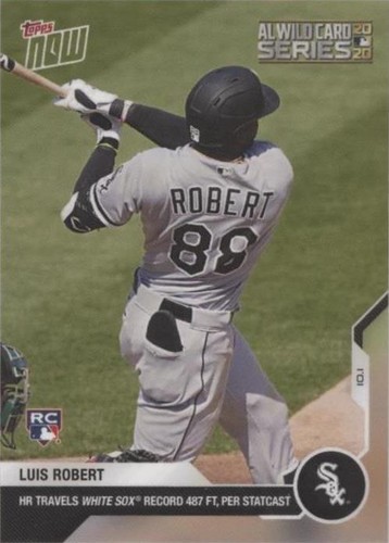 2020 Topps Now - Luis Robert #349