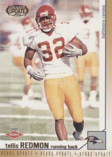 2002 Pacific Heads Update Tellis Redmon #18