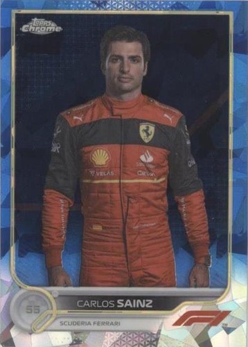 2022 Topps Chrome Sapphire Edition Formula 1 - Carlos Sainz #29