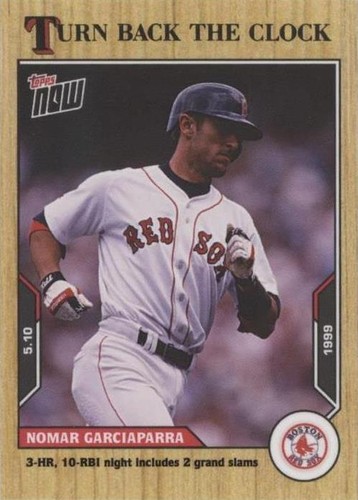2021 Topps Now Turn Back the Clock - Nomar Garciaparra #40