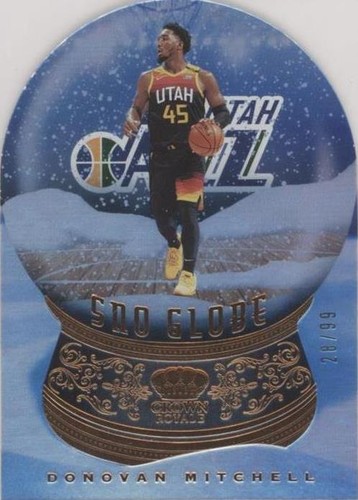Donovan Mitchell 2020-21 Panini Crown Royale Kaboom NBA Card