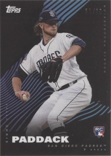 2019 Topps On Demand Rookie Progression - Chris Paddack #12B
