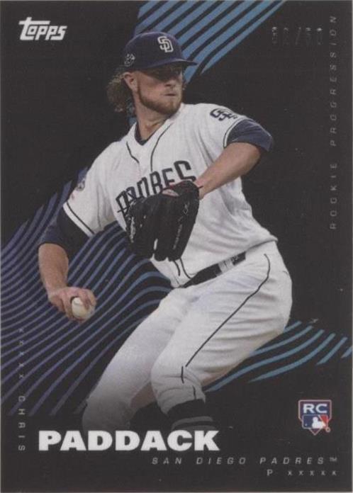 2019 Topps On Demand Rookie Progression - Chris Paddack #12B