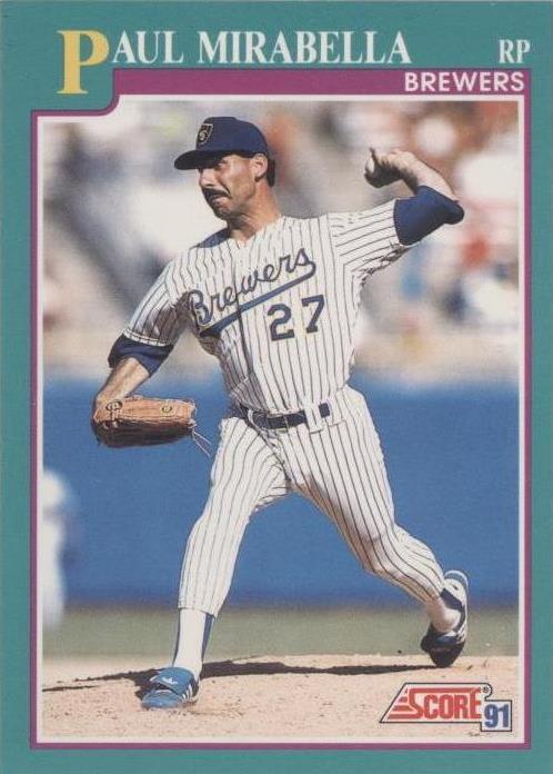 1991 Score - Paul Mirabella #558