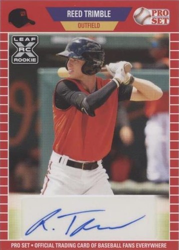 2021 Leaf Pro Set Baseball Blaster - Reed Trimble #PS-RT1