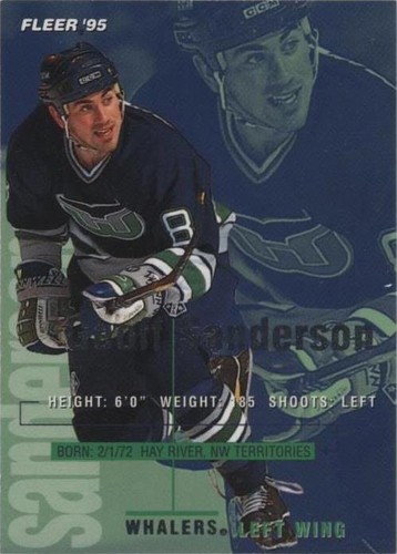1994-95 Fleer - Geoff Sanderson #89