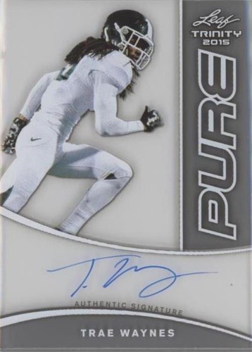 2015 Leaf Trinity Trae Waynes #PA-TW1