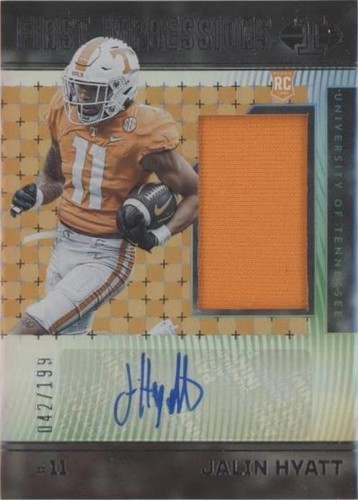 2023 Panini Chronicles Draft Picks Jalin Hyatt #II-JH