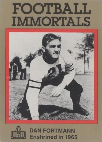 1985-88 Football Immortals Danny Fortmann #23