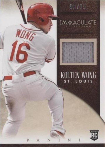 2014 Panini Immaculate Collection - Kolten Wong #32