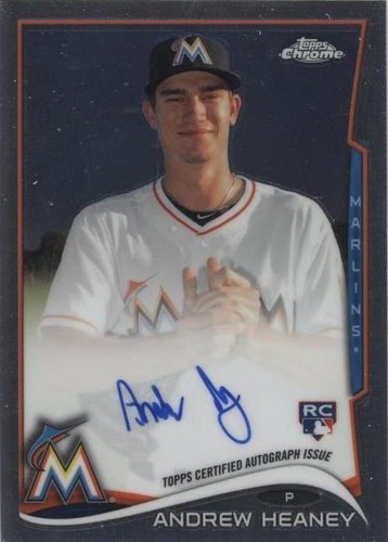 2014 Topps Chrome - Andrew Heaney #AH