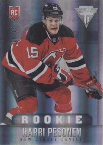 2013-14 Panini Titanium - Harri Pesonen #206