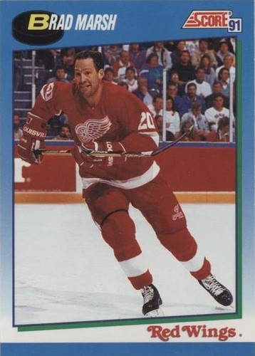 1991-92 Score Canadian - Brad Marsh #416