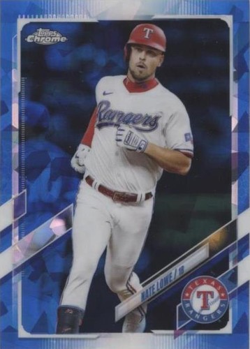 2021 Topps Chrome Update Series Sapphire Edition - Nate Lowe #US136