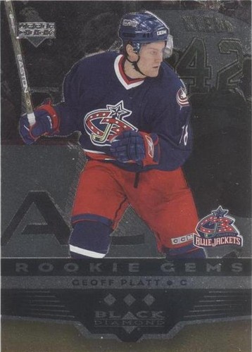 2005-06 Upper Deck Black Diamond - Geoff Platt #231