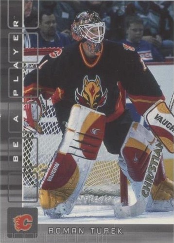 2001-02 In the Game Be A Player Memorabilia - Roman Turek #392