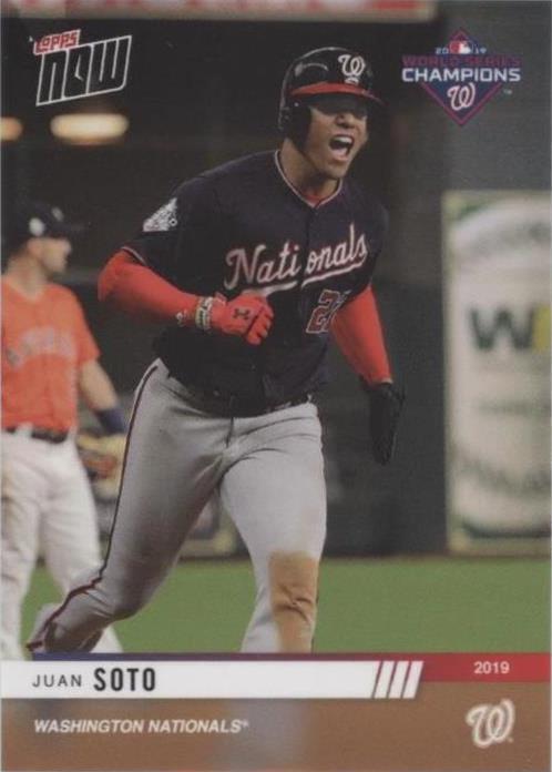 2019 Topps Now - Juan Soto #WSC-3