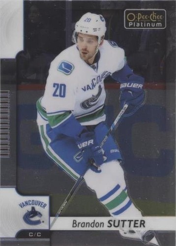 2017-18 O-Pee-Chee Platinum - Brandon Sutter #93