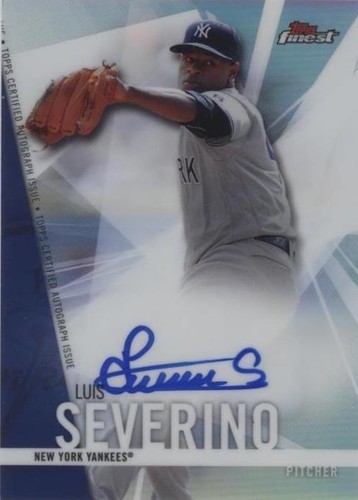 2017 Topps Finest - Luis Severino #FA-LS