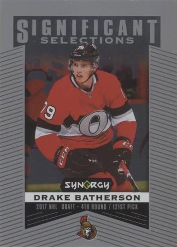 2018-19 Upper Deck Synergy - Drake Batherson #SS-8