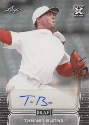 2020 Leaf Draft - Tanner Burns #BA-TB1