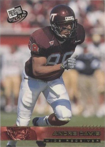 2002 Press Pass Andra Davis #G23