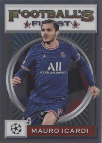 2021-22 Topps Finest Flashbacks UCL Mauro Icardi #69