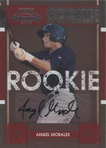 2008 Playoff Contenders - Angel Morales #56