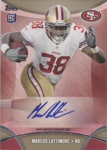 2013 Topps Marcus Lattimore #TA-MLA