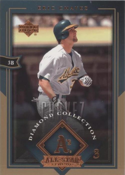 2004 Upper Deck Diamond Collection All-Star Lineup - Eric Chavez #61