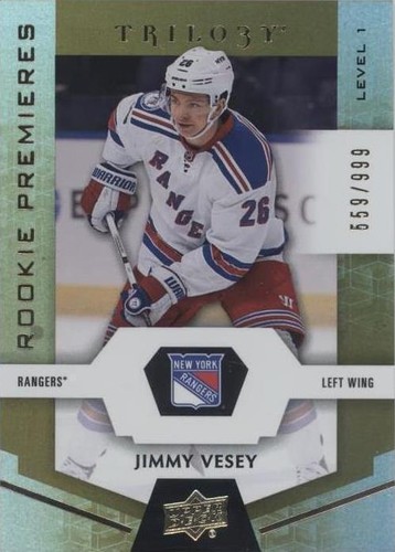 2016-17 Upper Deck Trilogy - Jimmy Vesey #55