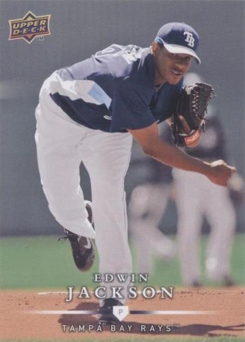 2008 Upper Deck First Edition - Edwin Jackson #481