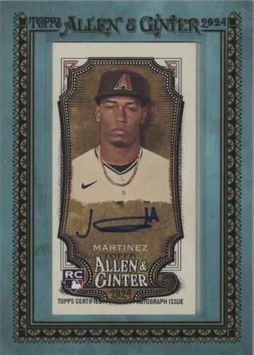 2024 Topps Allen & Ginter - Justin Martinez #MA-JM