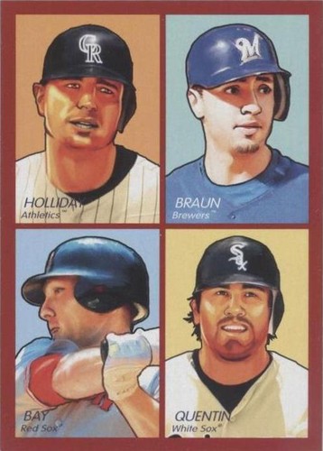 2009 Upper Deck Goudey - Carlos Quentin Jason Bay Matt Holliday #35-31