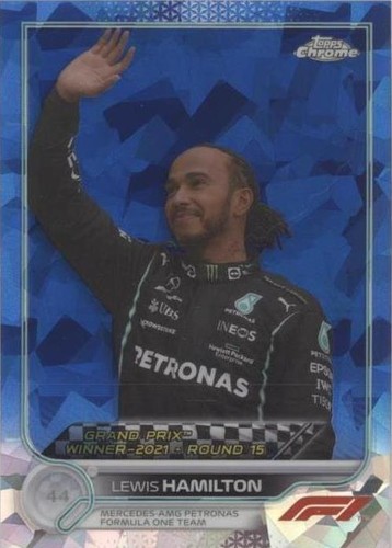 2022 Topps Chrome Sapphire Edition Formula 1 - Lewis Hamilton #165